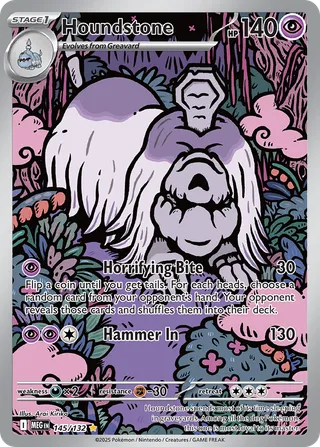 Houndstone — Illustration Rare variant