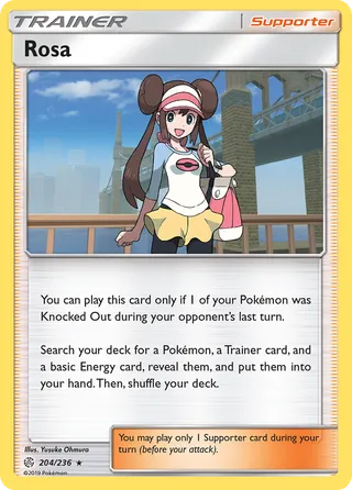 Rosa — Rare Holo variant