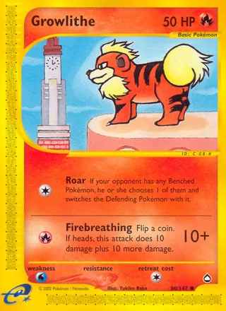 Growlithe — Common variant