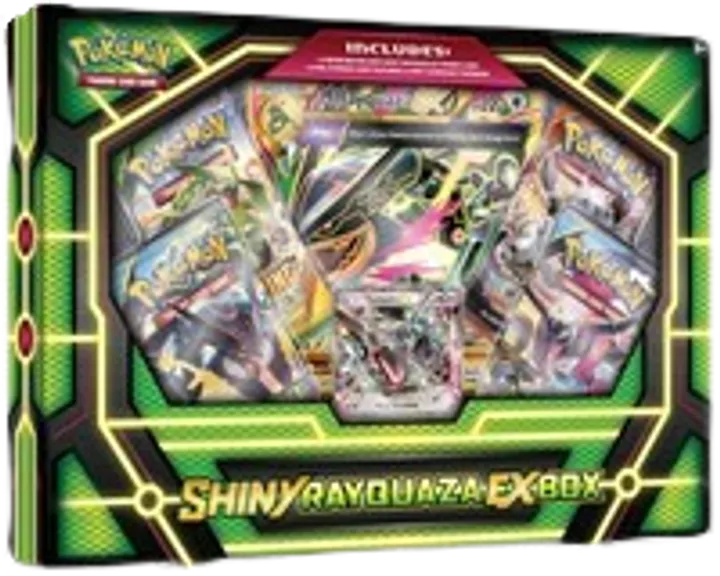 Ancient Origins Shiny Rayquaza EX Box