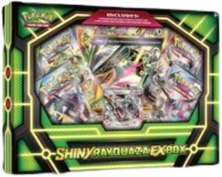 Ancient Origins Shiny Rayquaza EX Box