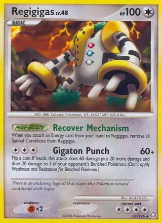 Regigigas — Rare variant