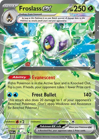 Froslass ex — Double Rare variant