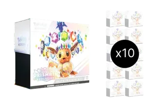 Prismatic Evolutions Elite Trainer Box Case