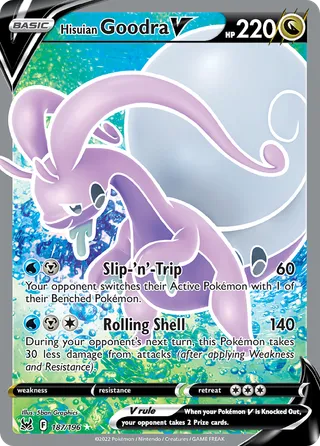 Hisuian Goodra V — Rare Ultra variant