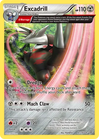 Excadrill — Rare Holo variant