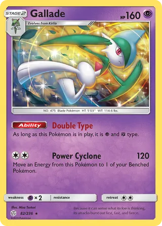 Gallade — Rare Holo variant