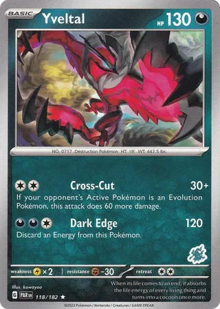 Yveltal — Rare variant