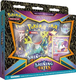 Shining Fates Mad Party Pin Collection - Polteageist