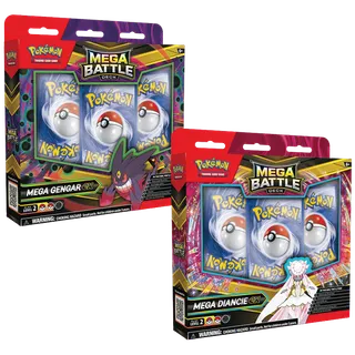 Mega Battle Deck: Mega Gengar ex/Mega Diancie ex (Set of 2)