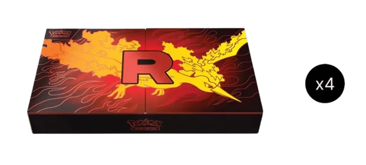 Team Rocket's Moltres ex Ultra-Premium Collection Case