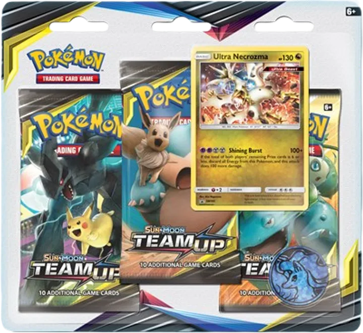 Team Up 3-Pack Blister - Ultra Necrozma