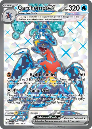 Garchomp ex — Ultra Rare variant