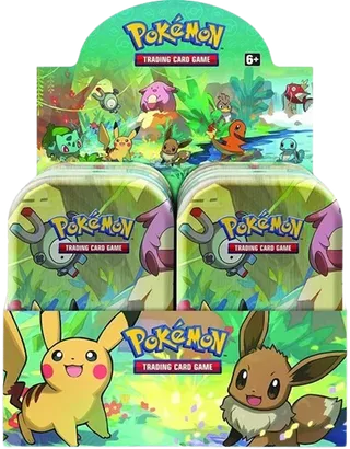 Kanto Friends Mini Tin Display