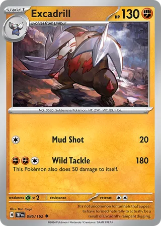 Excadrill — Uncommon variant