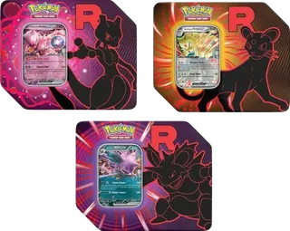 Team Rocket Tin (Set of 3)