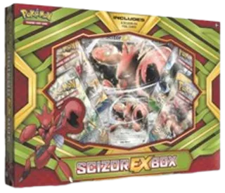 Sun & Moon Scizor EX Box