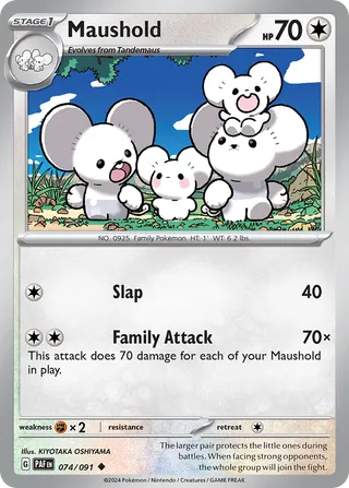 Maushold — Uncommon variant