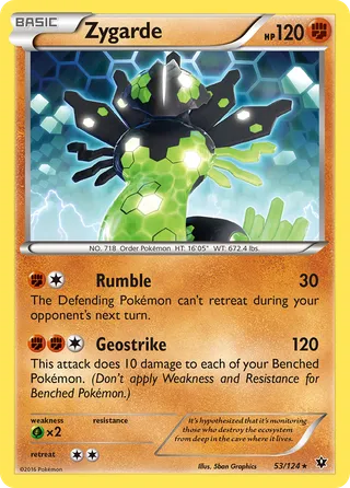 Zygarde — Rare variant