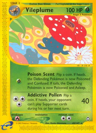 Vileplume — Rare variant