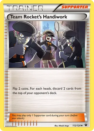 Team Rocket's Handiwork — Uncommon variant