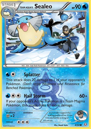 Team Aqua's Sealeo
