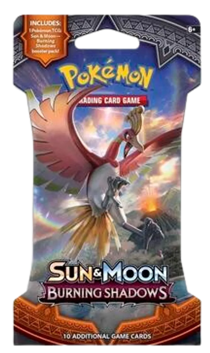 Burning Shadows Sleeved Booster Pack