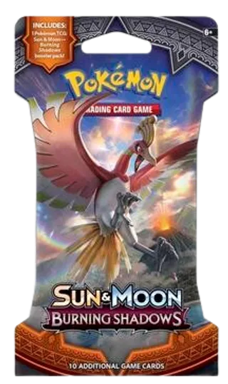 Burning Shadows Sleeved Booster Pack