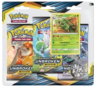 Unbroken Bonds 3-Pack Blister - Sceptile