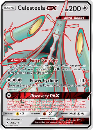 Celesteela-GX — Rare Ultra variant