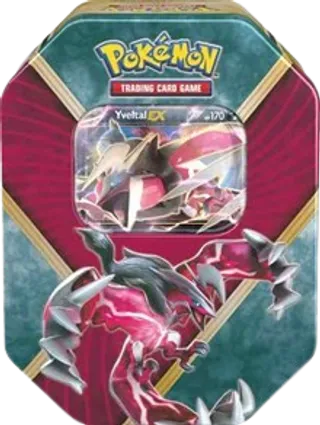 Fates Collide Shiny Kalos Tin - Yveltal EX