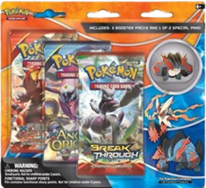 BREAKthrough Collector Pin 3-Pack Blister - Mega Swampert