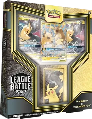 League Battle Decks (Pikachu & Zekrom GX)