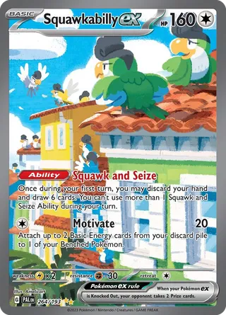 Squawkabilly ex — Special Illustration Rare variant