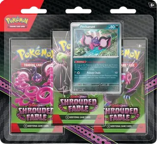 Shrouded Fable 3-Pack Blister - Pecharunt