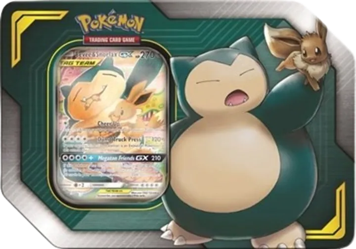 Team Up TAG TEAM Tin - Eevee & Snorlax GX