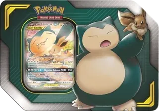 Team Up TAG TEAM Tin - Eevee & Snorlax GX