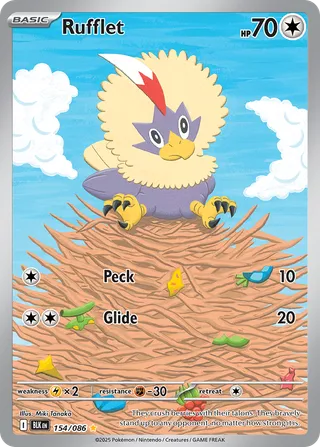 Rufflet — Illustration Rare variant