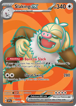 Slaking ex — Ultra Rare variant