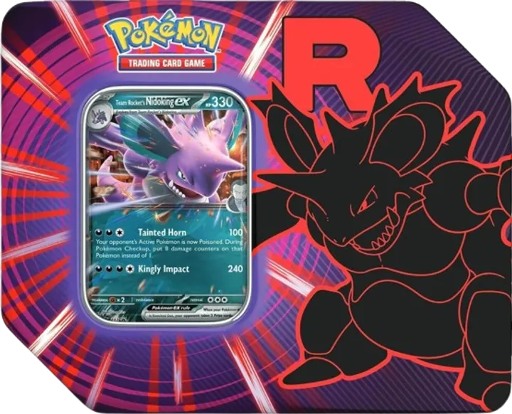 Team Rocket Tin (Team Rocket's Nidoking ex)