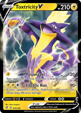 Toxtricity V — Rare Holo V variant