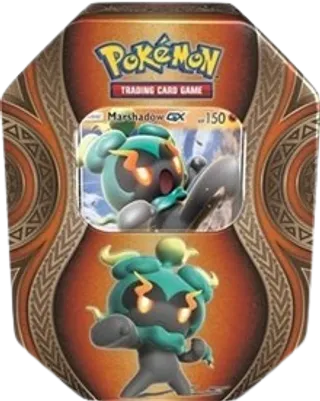 Burning Shadows Mysterious Powers Tin - Marshadow GX
