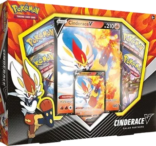 Sword & Shield Galar Partners Box - Cinderace V