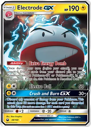 Electrode-GX — Rare Holo GX variant