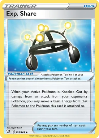 Exp. Share — Uncommon variant