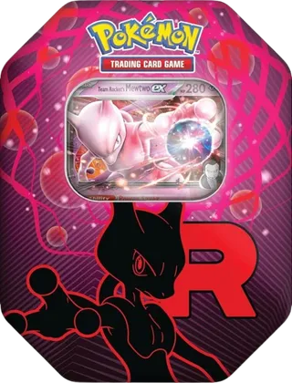 Team Rocket Tin [Team Rocket's Mewtwo ex] (International Version)
