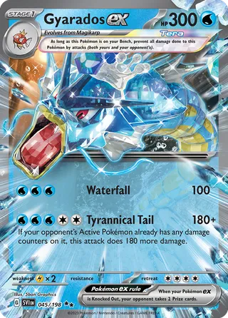 Gyarados ex — Double Rare variant