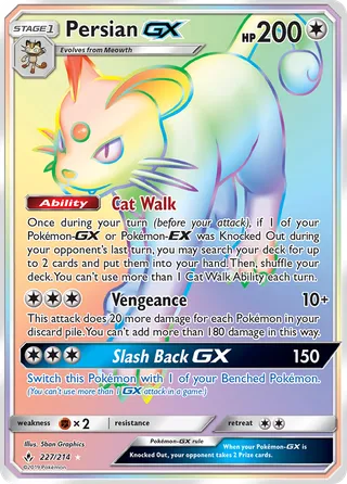 Persian-GX — Rare Rainbow variant