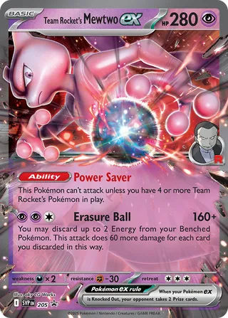 Team Rocket’s Mewtwo ex