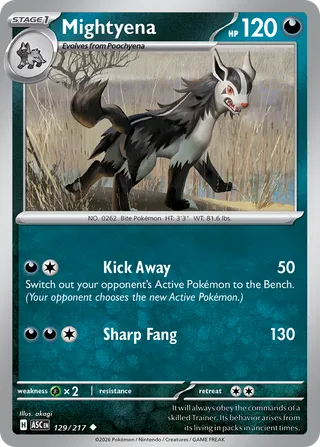 Mightyena — Uncommon variant